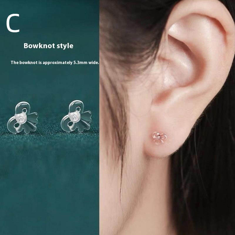 5 par mini transparenta hartsörhängen stjärnöronpinne för kvinnor män anti-allergi örsnibb underhåll nålning smycken örhängen