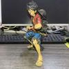 Anime One Piece Luffy Artistic Modeling Figure Toys PVC Action Figurine Scene Collection Model Doll Birthday Gifts