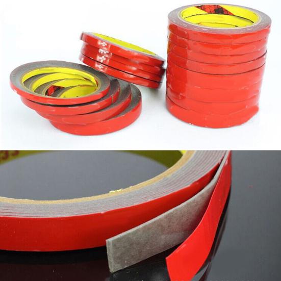 1 role Creative Acrylic Car Home Oboustranné připevnění Silná lepicí páska