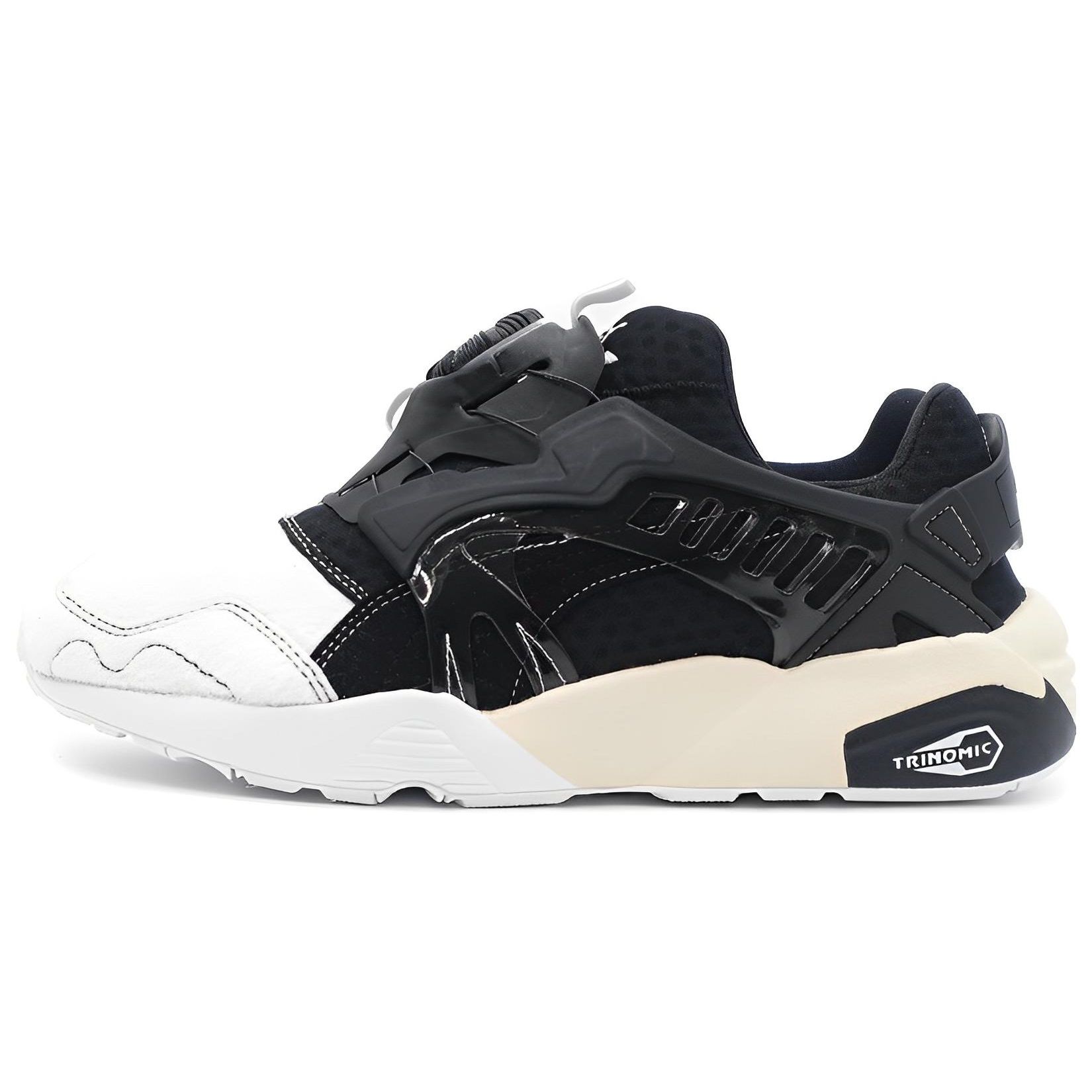 

Puma Mita Sneakers X Disc Blaze Panda Colorway Sports Wear Durable Breathable Low Top Lifestyle Shoes Unisex Sneakers Black White 394783-01 42