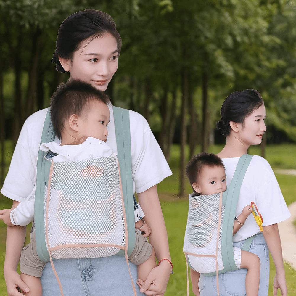 Breathable Infant Backpacks Holder Ergonomic Newborn Sling Wrap Baby Carring Bag Street