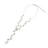 Les Trésors De Lily [M1970] - Collier Créateur 'Paradis Floral' blanc