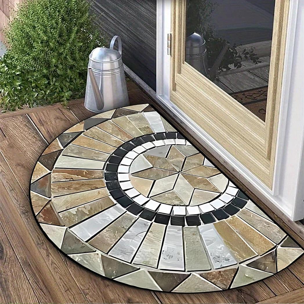 Buiten Camping Deurmat Dennenhout RV Print Antislip Wasbare Mat Cabine Entree Portiek Huisdecoratie 40x60cm 16x24inch