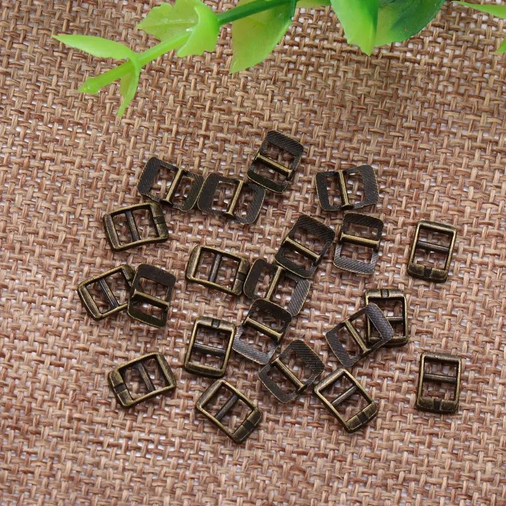 20pcs High quality 4 colors Belt Buttons Bags Accessories Tri-glide Buckle Diy Dolls Buckles