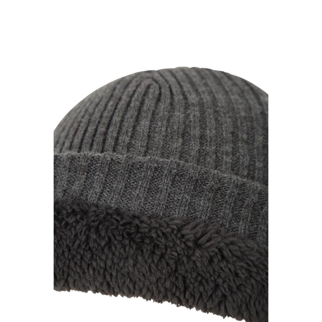 Mountain Warehouse Unisex Adult Knitted Fleece Lined Winter Beanie