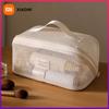 Xiaomi Net Garn Maske Gennemsigtig Makeup Taske Stor Kapacitet Pude Rejse Væsentlig Toilettaske Multifunktionel Makeup Taske