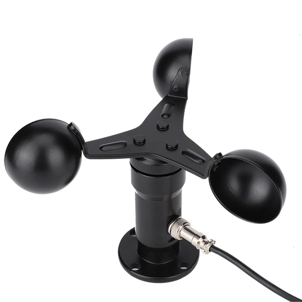 Pulse Signal Output Aluminum Alloyed Wind Speed Sensor Anemometer