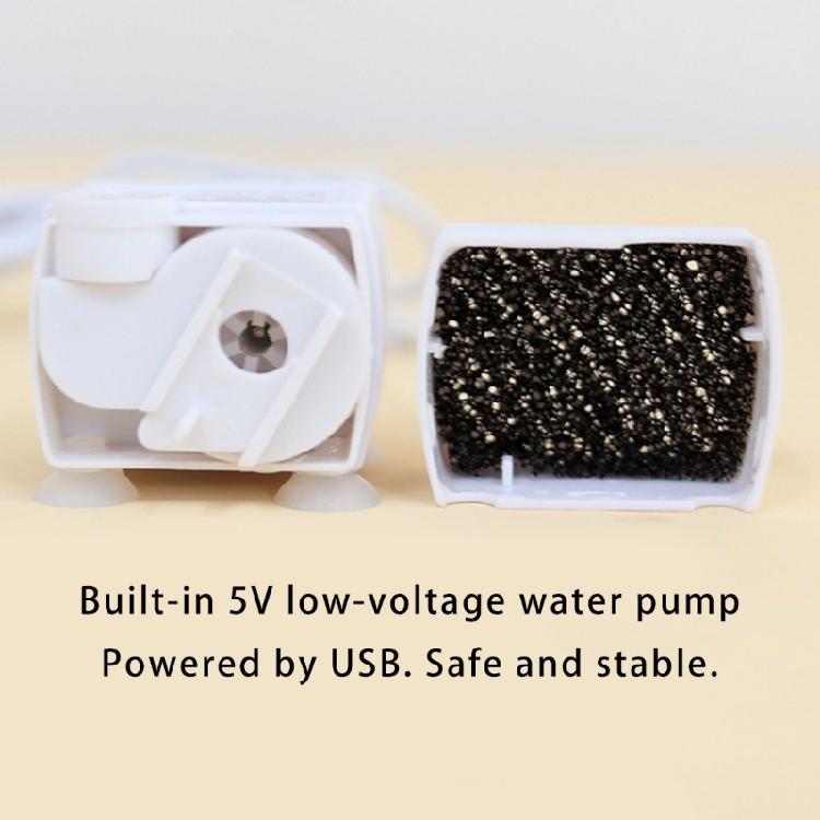 Automatic Pet Fountain Water Circulating Bird Bath Tub, Parrots Shower Box with Adjustable Water Flowing