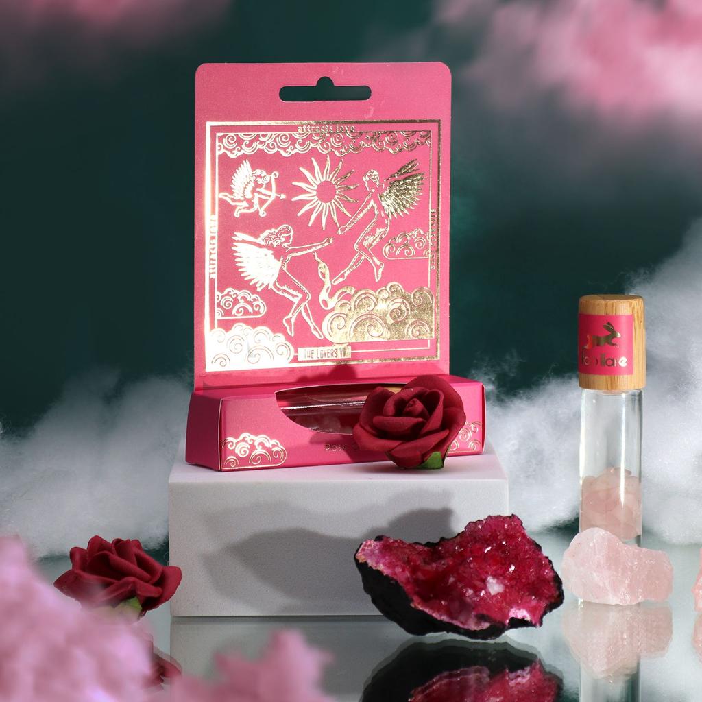 Roll On Perfume Oil The Lovers Rose Quartz