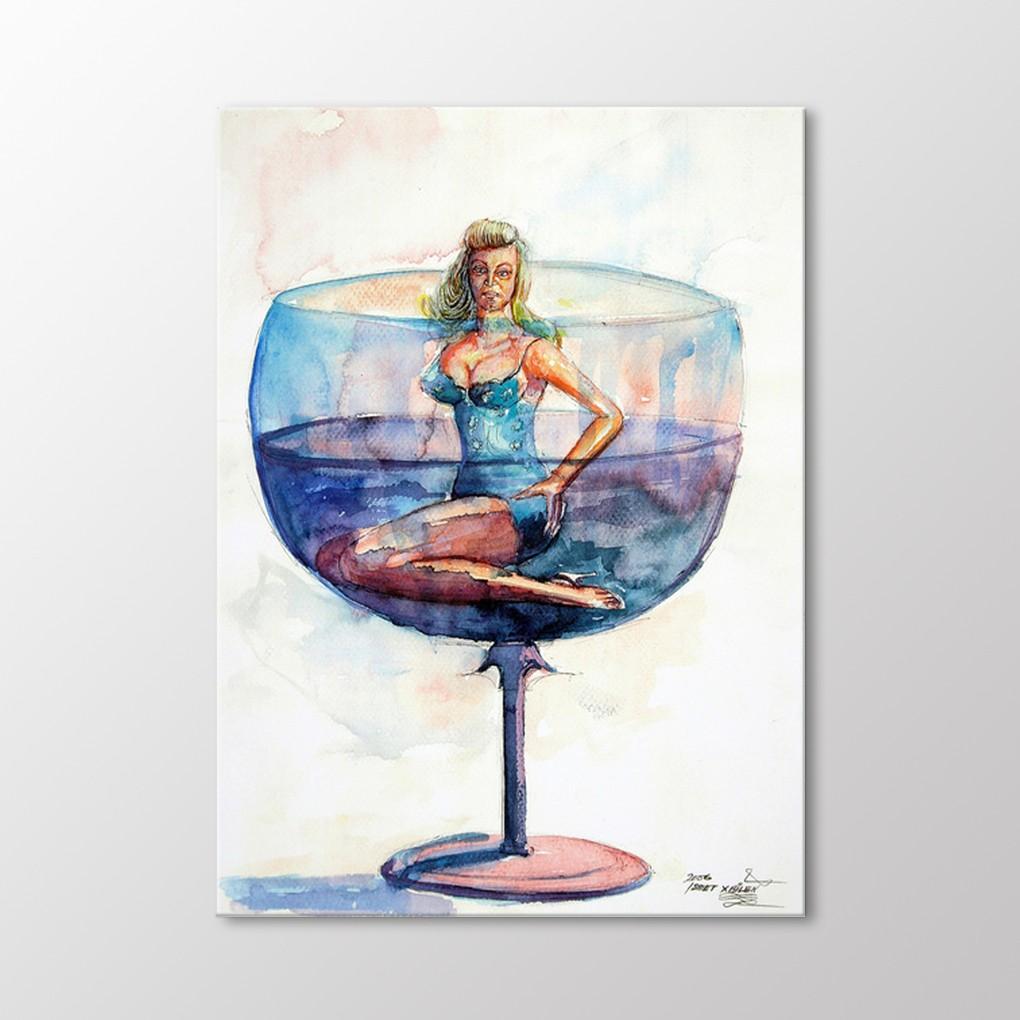 

Акварель, Абстрактная живопись