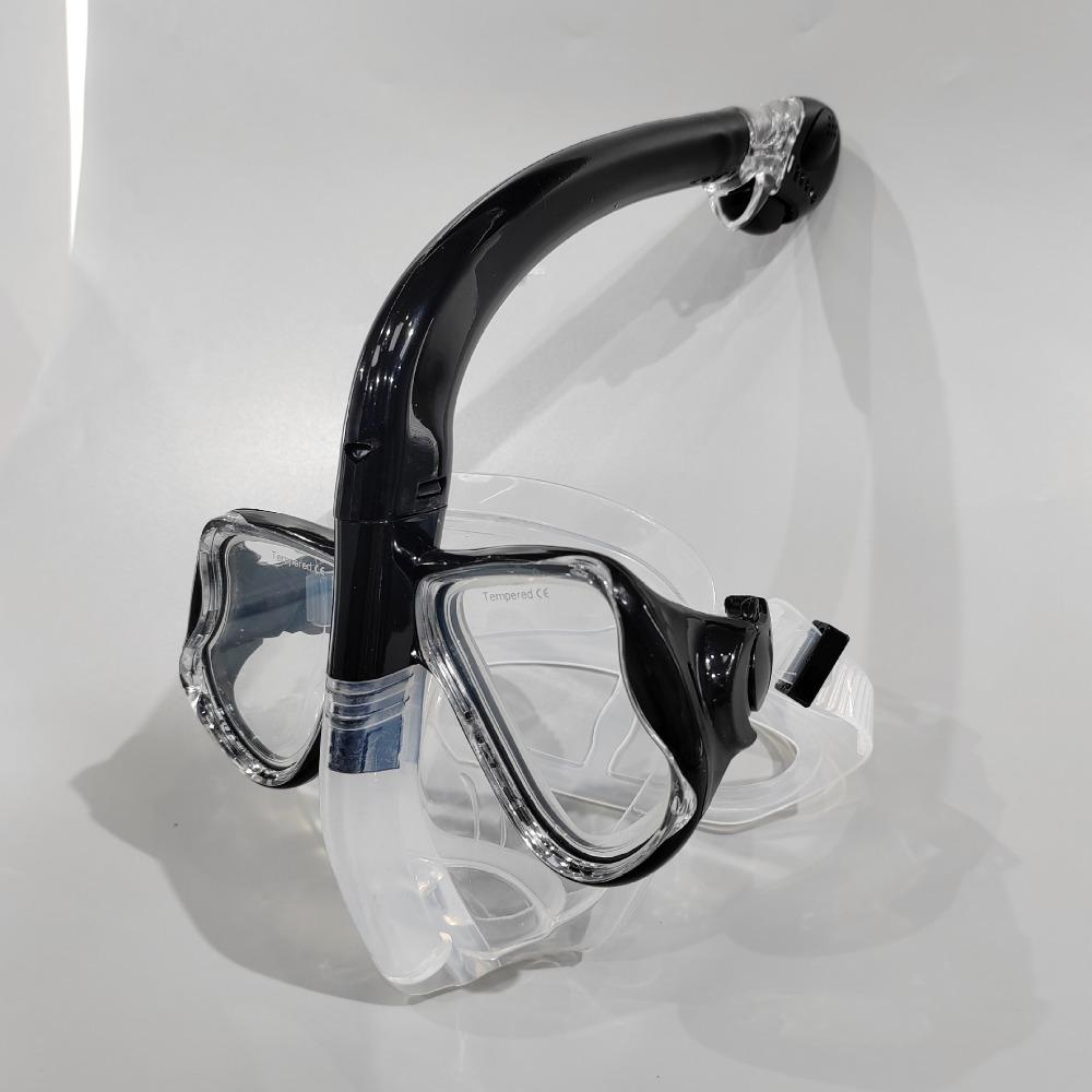 

Полнолицевая маска для снорклинга, съемная трубка, очки average size