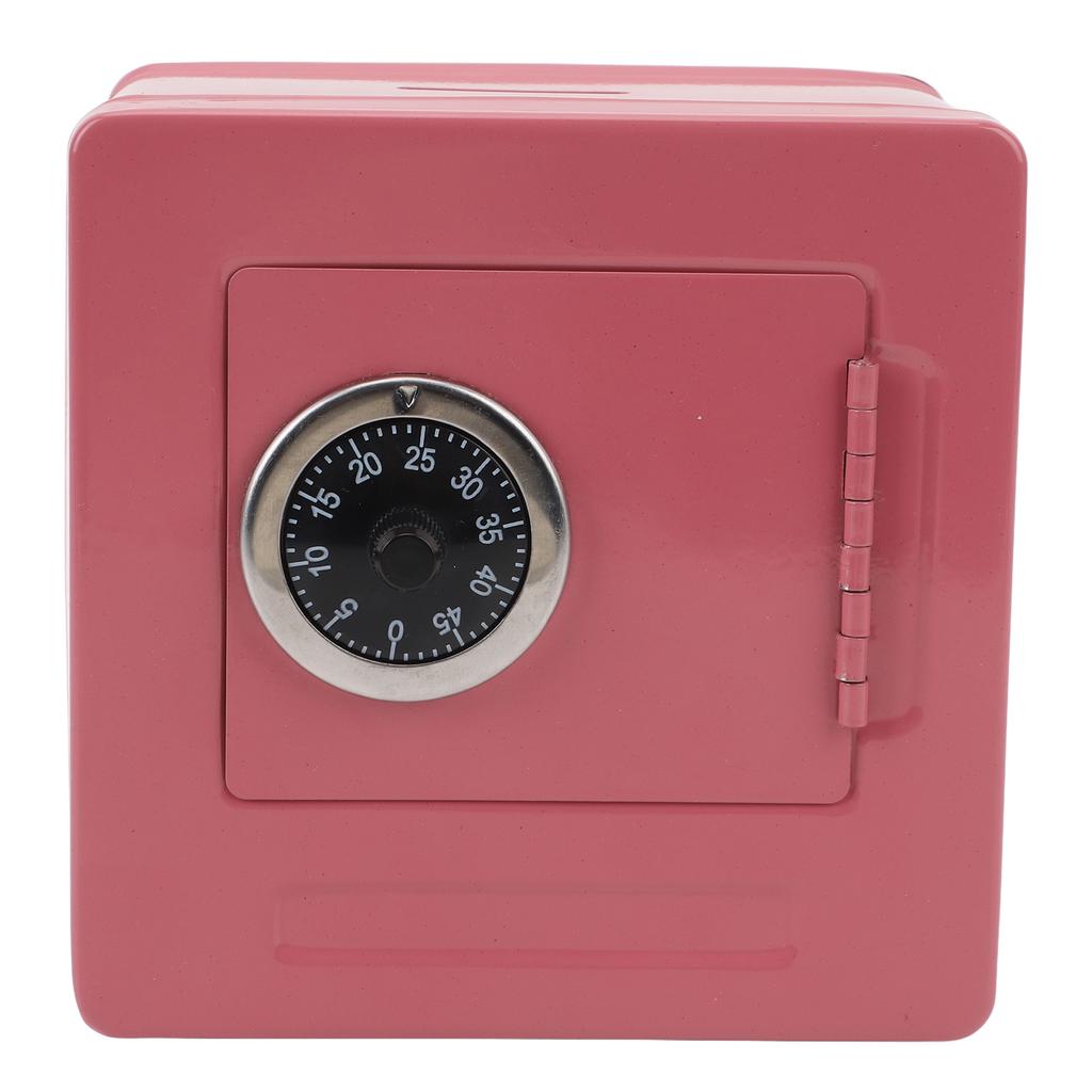 Password Box Durable Metal Password Cash Can Multifunctional Coded Lock Box Spacious Capacity Money Storage Box for