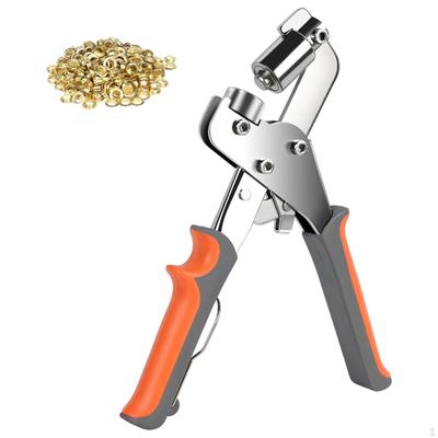 Zestaw narzędzi szczypce oczkujące dziurkacz do skóry do ubrań