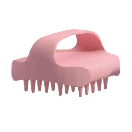 Shampoo Brush Ergonomic Soft Silicone Scalp Massager Non-Slip Handle Massage Mud Shampoo Brush Hair Washing Tool