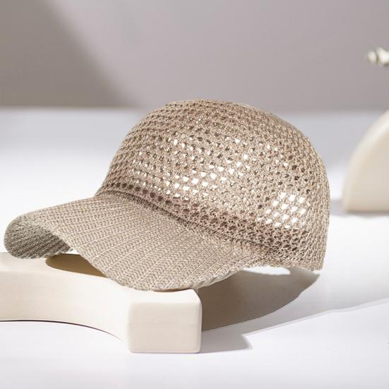Summer Mesh Baseball Cap for Men Women Curved Brim