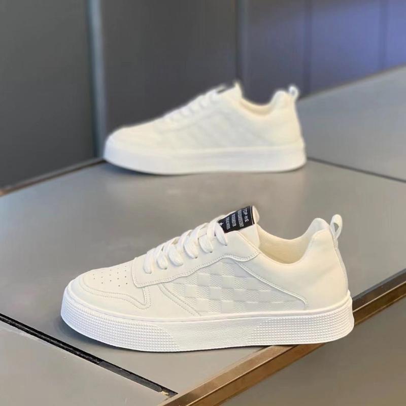 Fashion Men's Sneakers 24 Four Seasons Fashion British Style Flat Bottom Casual Shoes Male Lace Up Platform Running Shoe Tenis Masculino