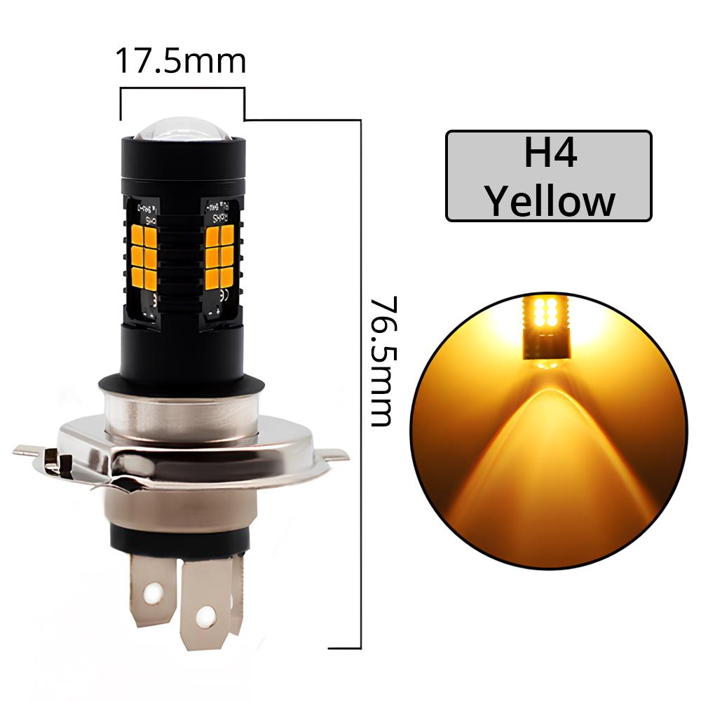 Universal Fog Light Car Tail Lights Turn Signal Reverse Brake Lamp R5W 3030 Bulb Automobiles Headlight H4/H7/H8/H16/9006 1200Lm