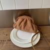 Ruffled Small Bag - Fashionable Mini Dumpling Bag - Autumn-winter Textured Crossbody Bag