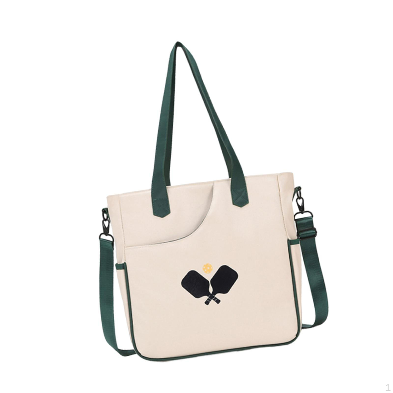 

Compact Pickleball Handbag with Adjustable Strap for Easy Transport бежевый