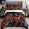 3pcs Duvet Cover Set (1*Duvet Cover + 2*Pillowcase, Without Core), Five Nights At Freddy's Print Bedding Set, Bedroom Decor, All‑Season, Birthday Gift