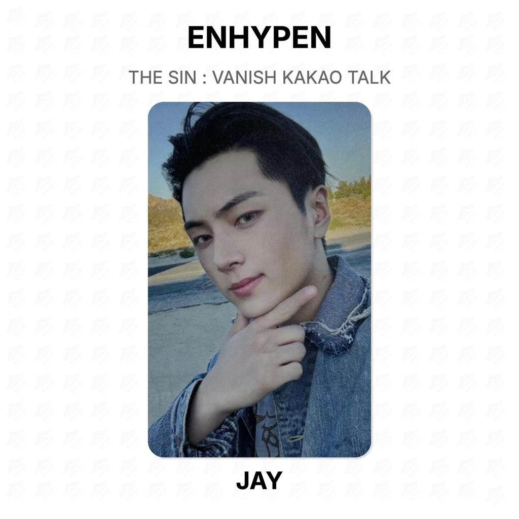 ENHYPEN THE SIN : VANISH KAKAO TALK Official Photocard