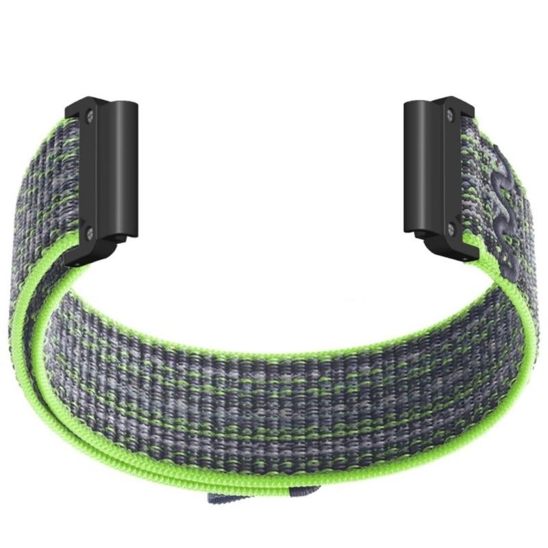 Nylon Rings Straps with Quick Release Clasps Sweatproof Lightweight Design Adjustable Closures Suitable for Watches 47mm