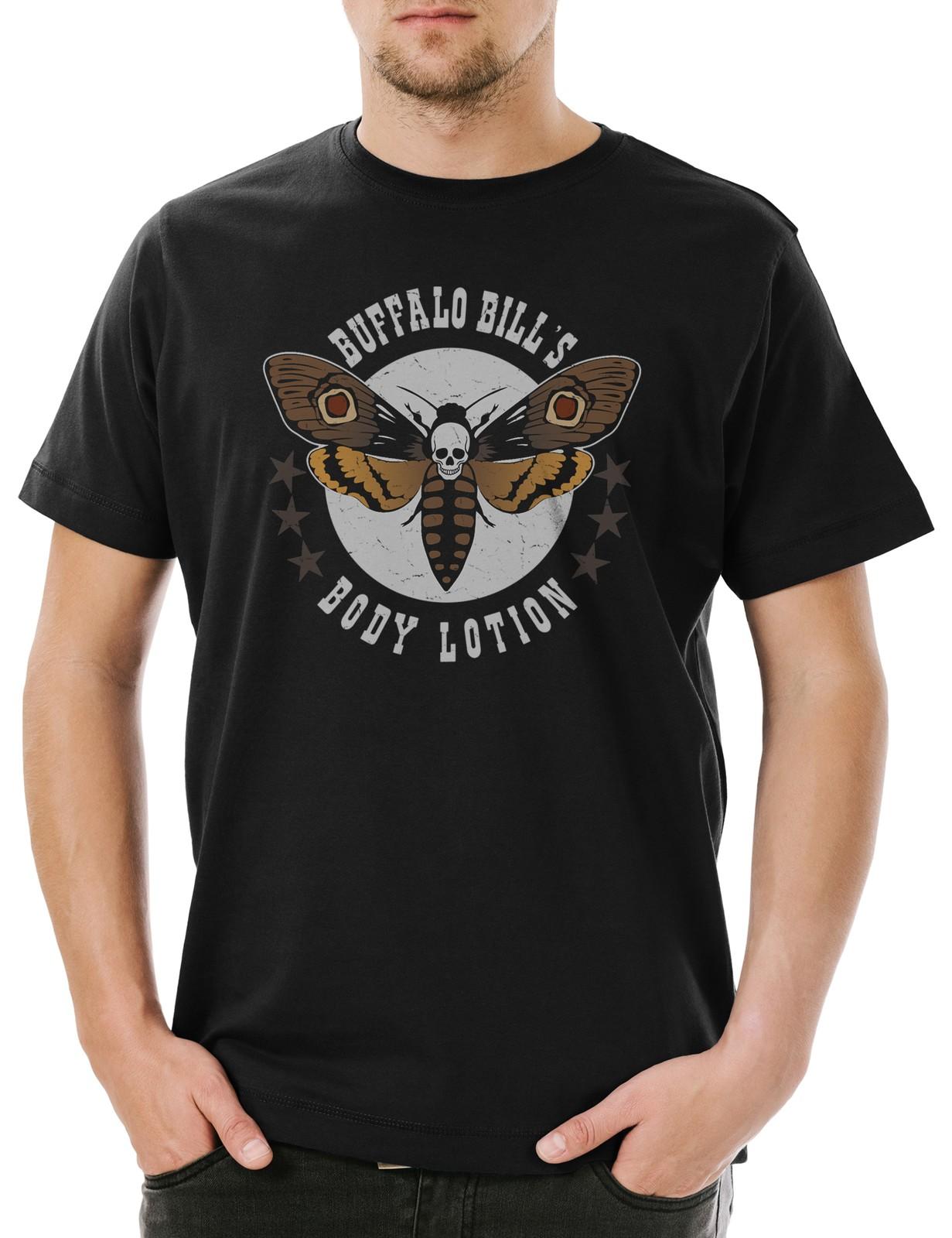 

Buffalo Bill s Body Lotion Men s T-Shirt Mens Womens Tees Top Silence Silence The Lambs 4XL