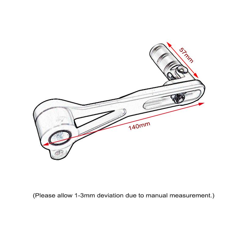 Motorcycle Adjustable Folding Gear Shift Lever Shifter Pedal Lever Accessories For Ducati Monster 821 SuperSport 950 /S 1200R/S