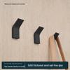 Yipan Matte Black Punch-Free Towel Rack Set