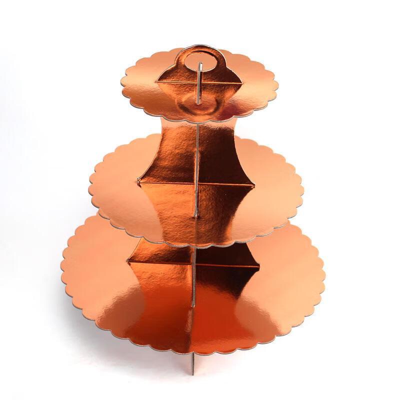 Disposable 3-Tier Dessert Display Stand