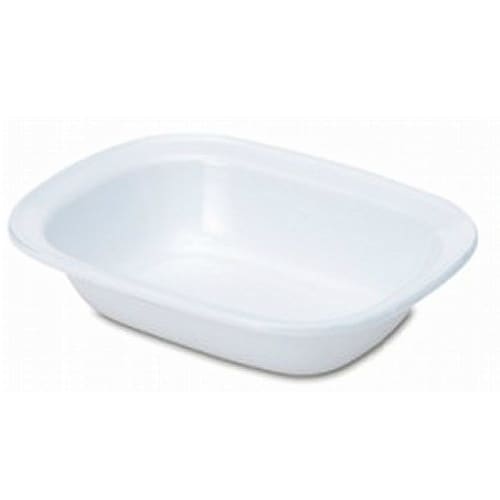 Posh Living 440L POMEL Pie Dish, White, W20 X D15 X H4.5cm