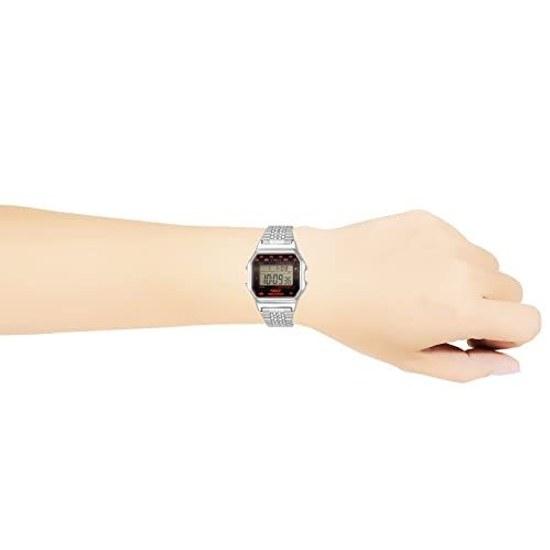 TIMEX Wristwatch Space Invaders Collaboration TW2V30000 Silver