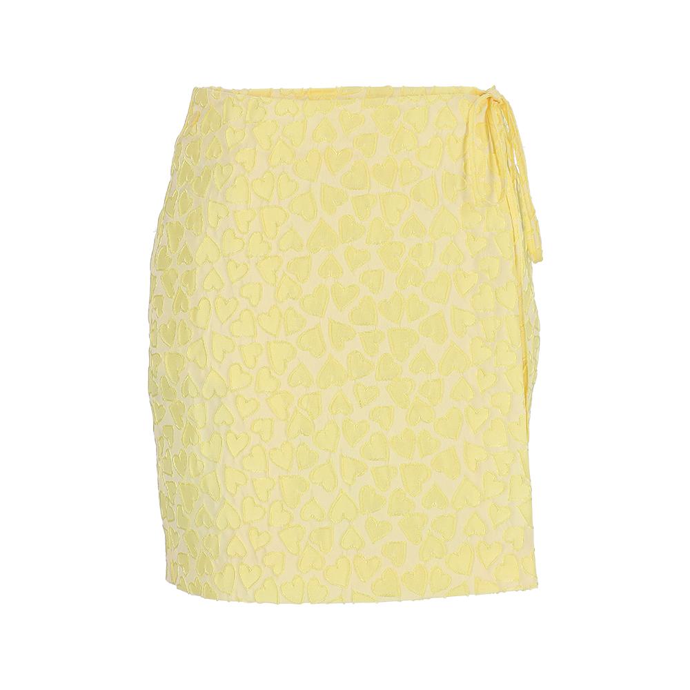 Hatu Heart All Over Bottom Yellow