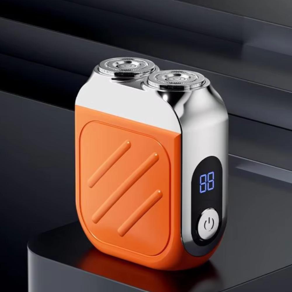 

R-12 Карманная бритва Мини-бритва для бороды Портативная мужская бритва оранжевый