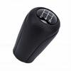 Leather Shifter Lever Arm Headball 5 Speed Gear Shift Knob Replacement for Mazda 3 BK BL 5 CR CW