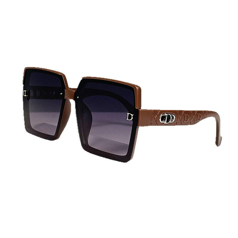 Sunglasses Female Letter D Trend Personalized Street Shot Sunglasses Uv Protection