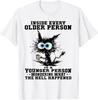 Cat Inside Every Older Person Is A Younger Person T-Shirt Unisex T-Shirt