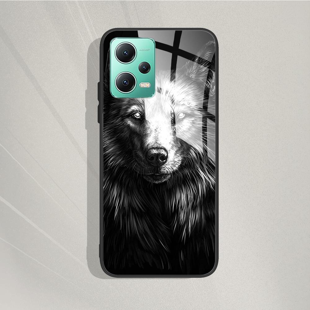 Gehärtetes Glas Handyhülle Für Xiaomi Poco X5 Pro 5G Rückseite Für Xiomi Poco X5 Pro X5pro Hülle Silikon Handy Schutzhüllen
