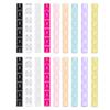 5 Division Transparent Nail Brush Holder For Tools Thickened Acrylic Base Professional Salon Organization Space Saving Design
