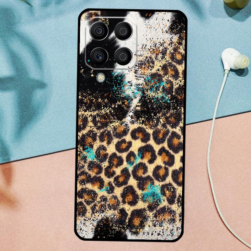 Leopard Print For Samsung Galaxy M53 M33 M11 M21 M31 M12 M13 M14 M15 M35 M34 M54 M32 M52 M06 M16 M55 Case