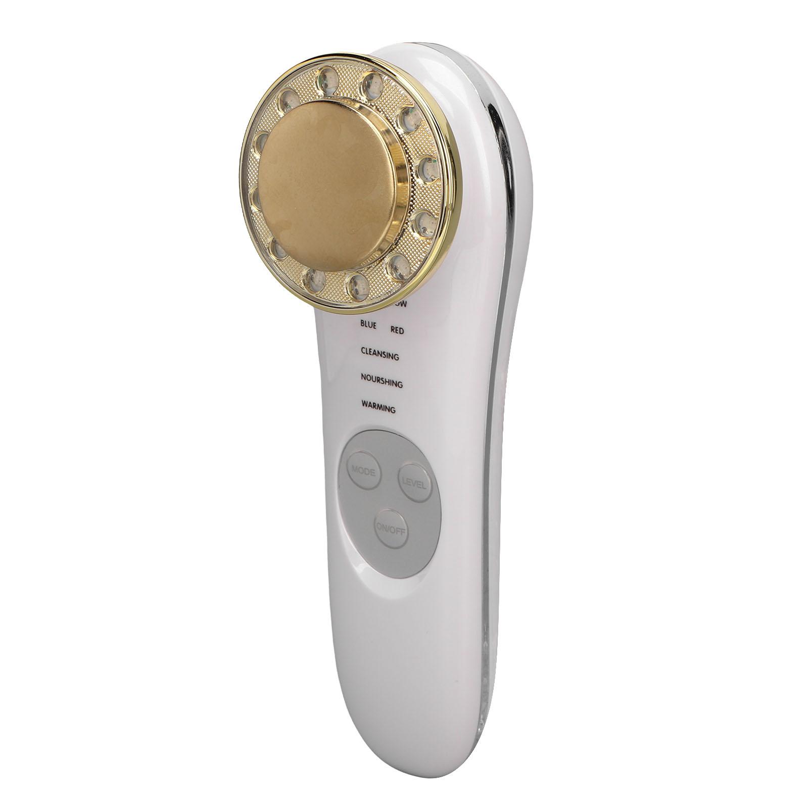 

Машина для ухода за лицом, 3 режима, 2 уровня, глубокое очищение, красный и синий светодиодный свет, уменьшение прыщей на коже