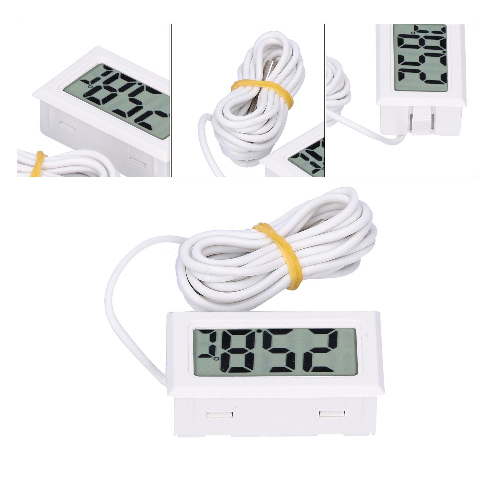 Цифровой термометр   ЖК-дисплей, проводной, электронный прибор для измерения температуры FY13001