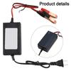 Fast Charging Car Motorcycle Battery Charger Lead-acid Batteries Charger 12V Power Charger Battery Charger Parts