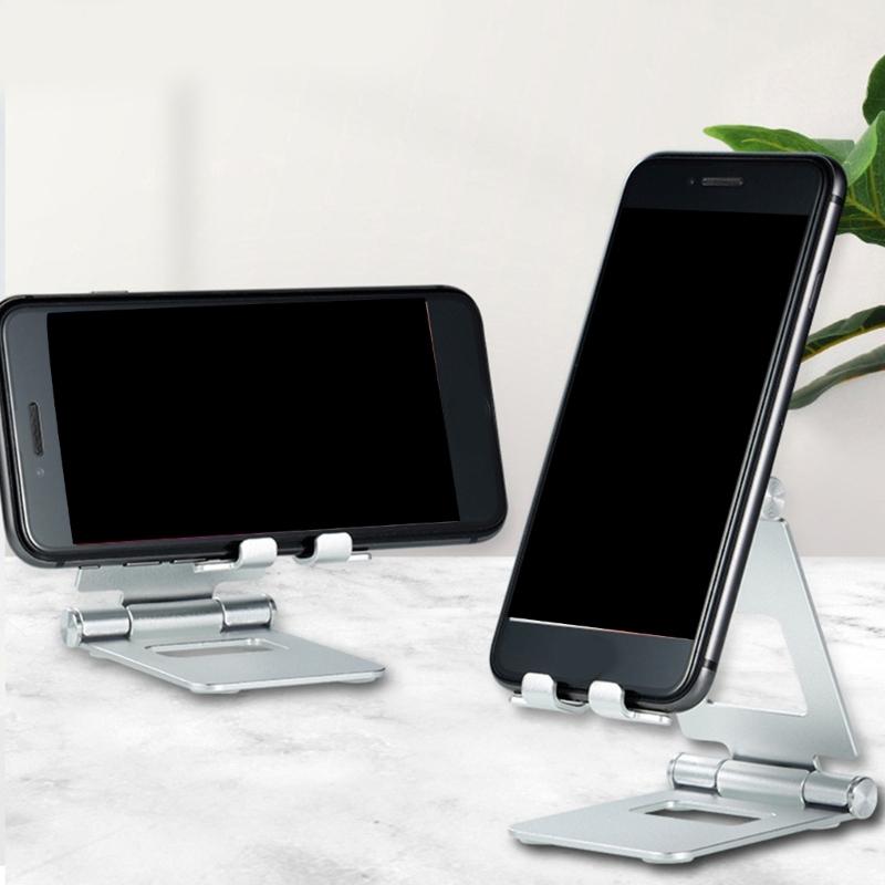 Cellphone Holder Angle Height Adjustable Holder Universal for Phone Tablet Foldable Support Stand Tabletop Phone Cradle