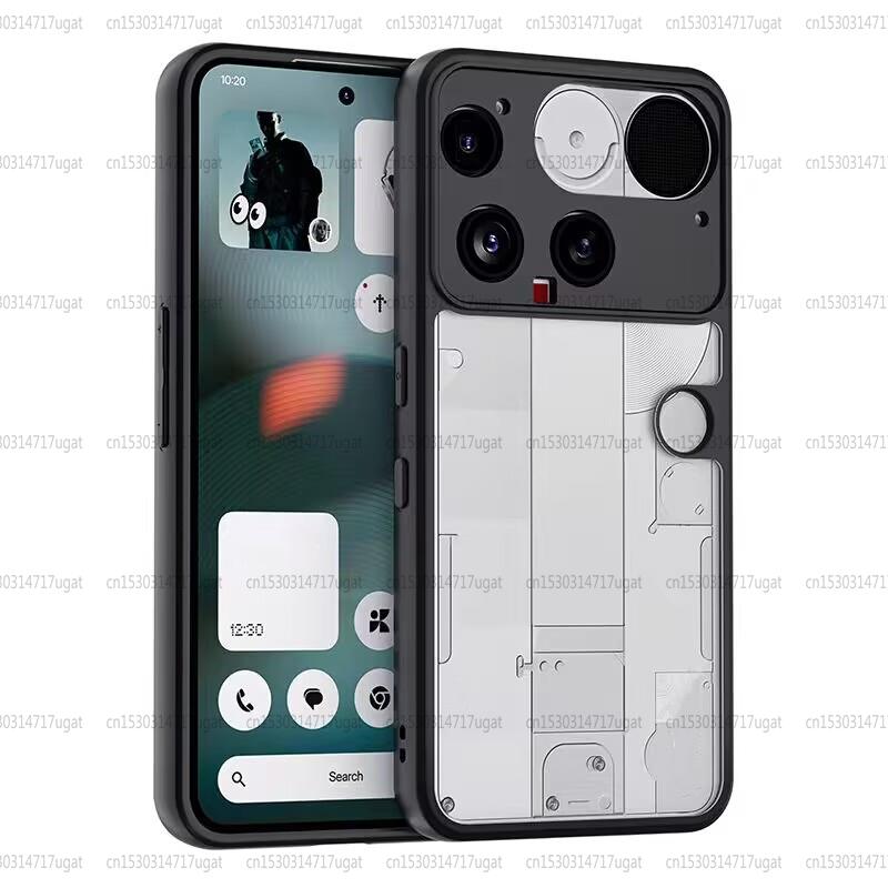 

Soft Transparent Phone Case For Nothing Phone 3a Case Anti-knock Back Cover For Nothing Phone 3 Case For Nothing Phone 3a Pro