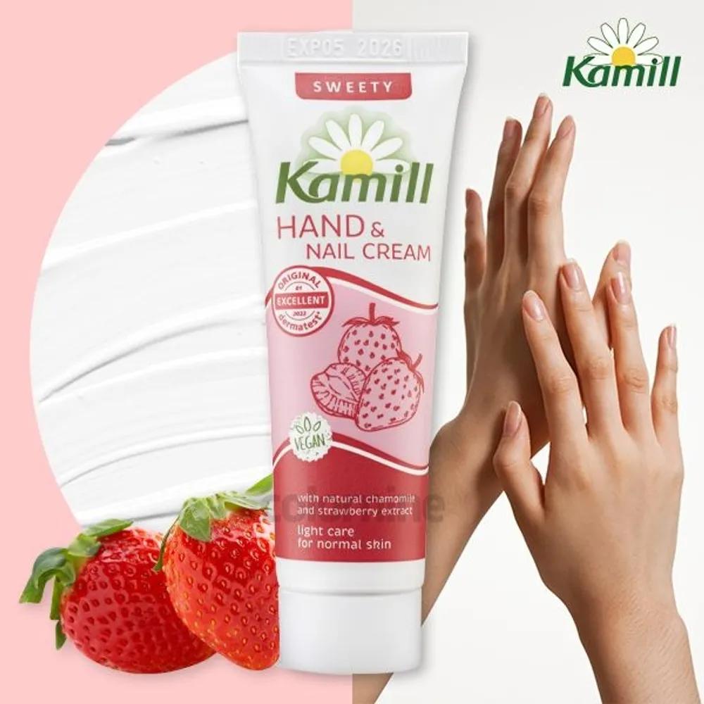 

Kamill Hand & Nail Cream Sweetie Strawberry Scent 30ml