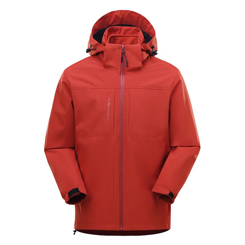 

JNLN Men s Women s 3 In 1 Winter Jackets Waterproof Windproof Warm Interchange Jacket Hiking Climbing Camping Fleece Clothes XL