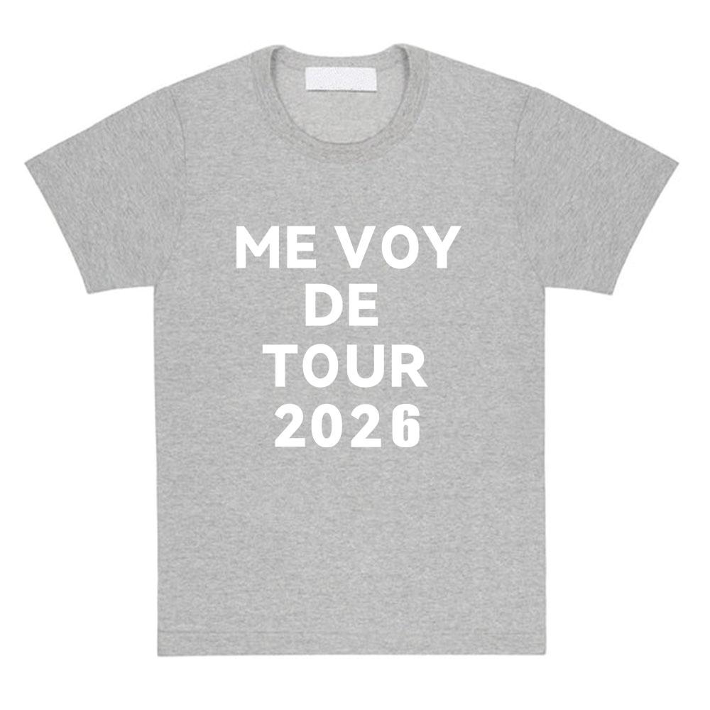 Rosalía Rosalia IK GA OP TOUR 2026 T-shirt Korte Mouw Katoenen T-shirts O-hals Losse Casual Dames Heren T-shirt Streetwear
