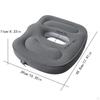 Donut Pillow Cushion Gray Gifts Multifunctional Hemorrhoid Inflatable Seat Pad for