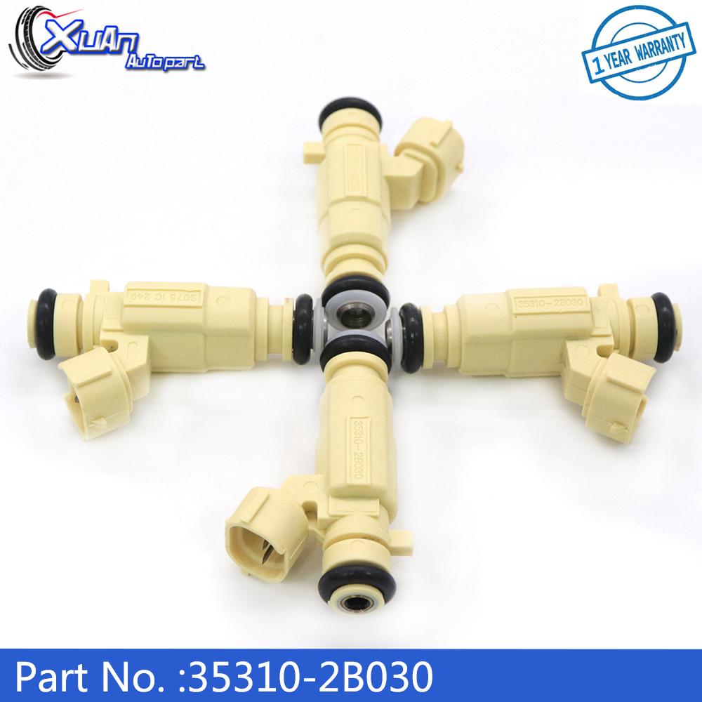 

XUAN Car High Quality Fuel Injectors Nozzle 35310-2B030 For Hyundai KIA 353102B030 35310 1pcs